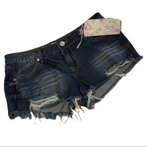 NWT Jean Shorts Harmony & Havoc Distressed Sz 9 Jrs #V